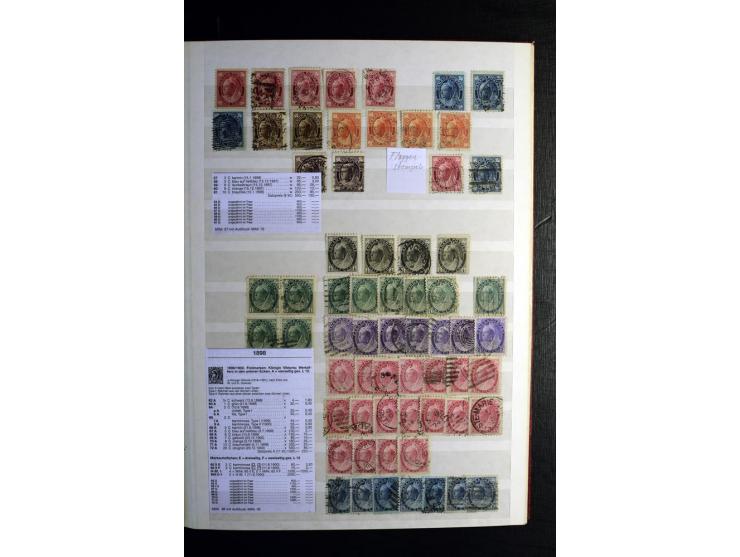 1857/1952, sehr schöne ungebrauchte und gestempelte Sammlung, dabei British Columbia, Vancouver Island, Canada, Neubraunschwe