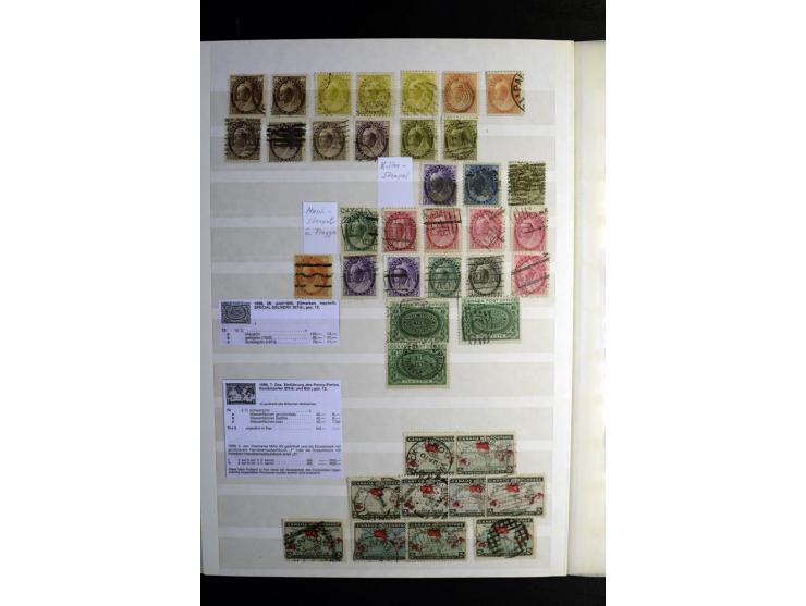 1857/1952, sehr schöne ungebrauchte und gestempelte Sammlung, dabei British Columbia, Vancouver Island, Canada, Neubraunschwe