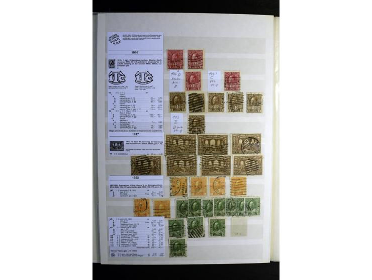1857/1952, sehr schöne ungebrauchte und gestempelte Sammlung, dabei British Columbia, Vancouver Island, Canada, Neubraunschwe