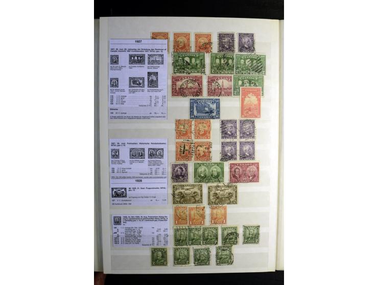 1857/1952, sehr schöne ungebrauchte und gestempelte Sammlung, dabei British Columbia, Vancouver Island, Canada, Neubraunschwe