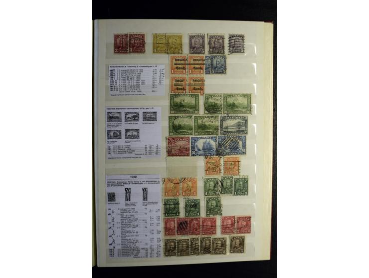 1857/1952, sehr schöne ungebrauchte und gestempelte Sammlung, dabei British Columbia, Vancouver Island, Canada, Neubraunschwe