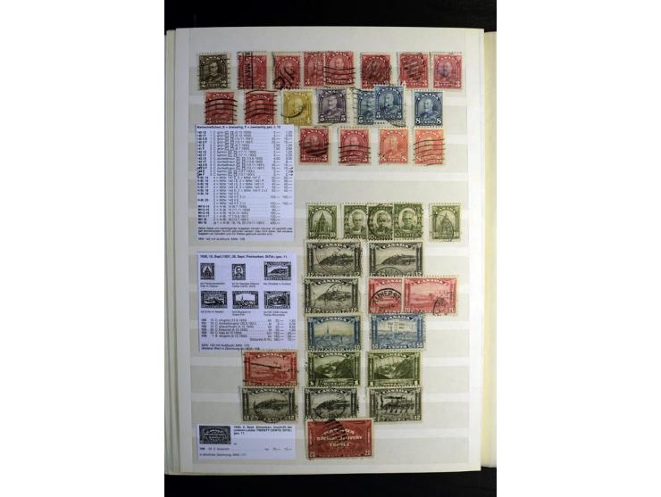 1857/1952, sehr schöne ungebrauchte und gestempelte Sammlung, dabei British Columbia, Vancouver Island, Canada, Neubraunschwe