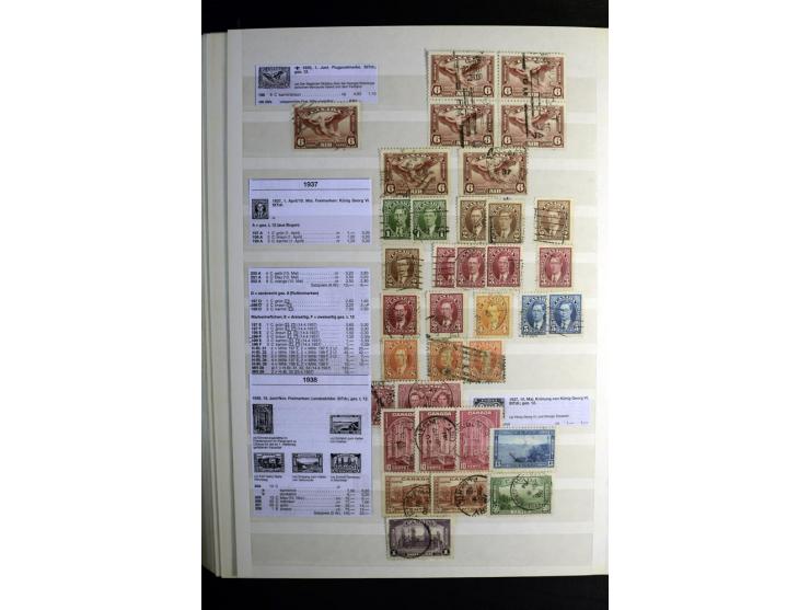 1857/1952, sehr schöne ungebrauchte und gestempelte Sammlung, dabei British Columbia, Vancouver Island, Canada, Neubraunschwe