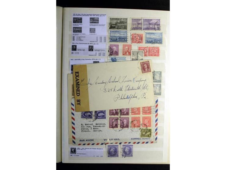 1857/1952, sehr schöne ungebrauchte und gestempelte Sammlung, dabei British Columbia, Vancouver Island, Canada, Neubraunschwe