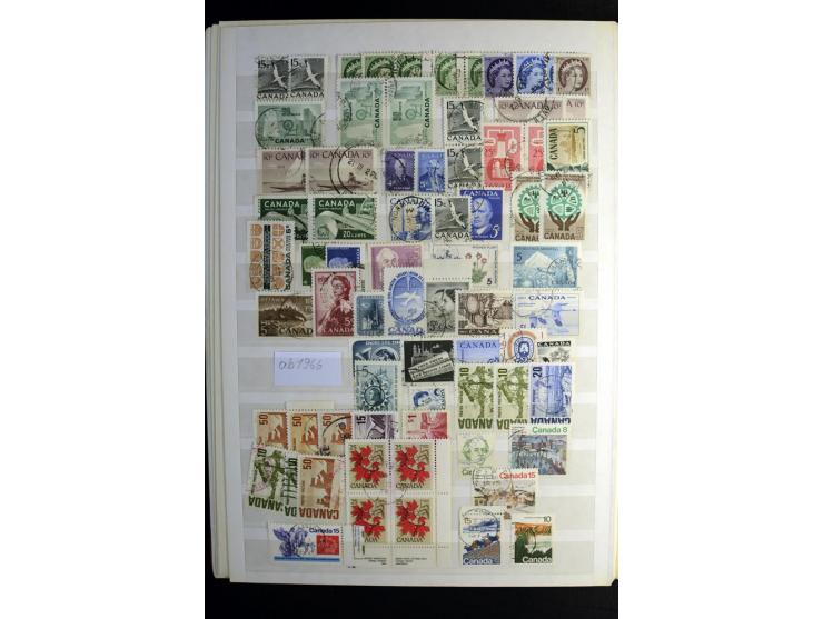 1857/1952, sehr schöne ungebrauchte und gestempelte Sammlung, dabei British Columbia, Vancouver Island, Canada, Neubraunschwe