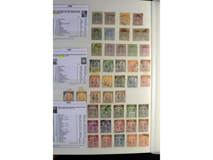 1867/1957, sehr schöne ungebrauchte und gestempelte Sammlung mit vielen besseren Werten, dabei u.a. Strait Settlements Mi.-Nr