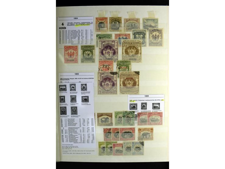 1867/1957, sehr schöne ungebrauchte und gestempelte Sammlung mit vielen besseren Werten, dabei u.a. Strait Settlements Mi.-Nr