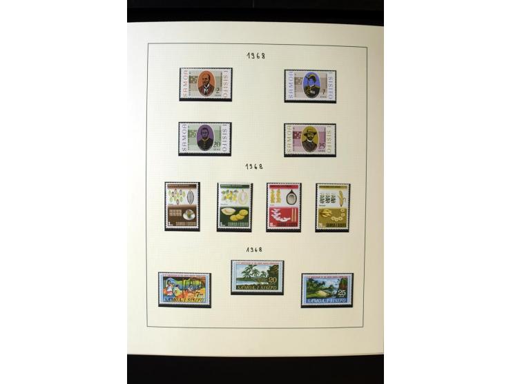 1962/2011, vierbändige postfrische Sammlung, dabei Einheiten, verschiedene Wasserzeichen, Kleinbogen, Zusammendrucke und Zwis