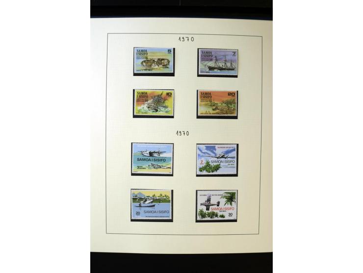 1962/2011, vierbändige postfrische Sammlung, dabei Einheiten, verschiedene Wasserzeichen, Kleinbogen, Zusammendrucke und Zwis