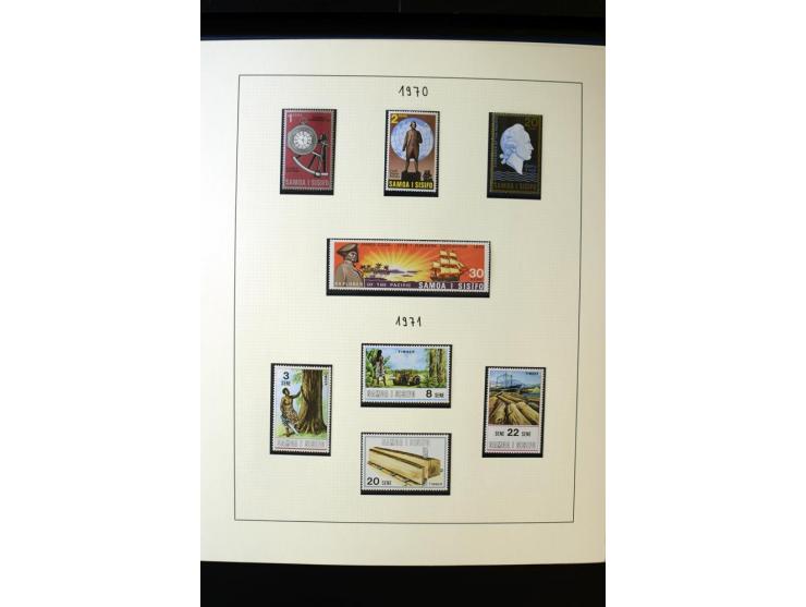 1962/2011, vierbändige postfrische Sammlung, dabei Einheiten, verschiedene Wasserzeichen, Kleinbogen, Zusammendrucke und Zwis