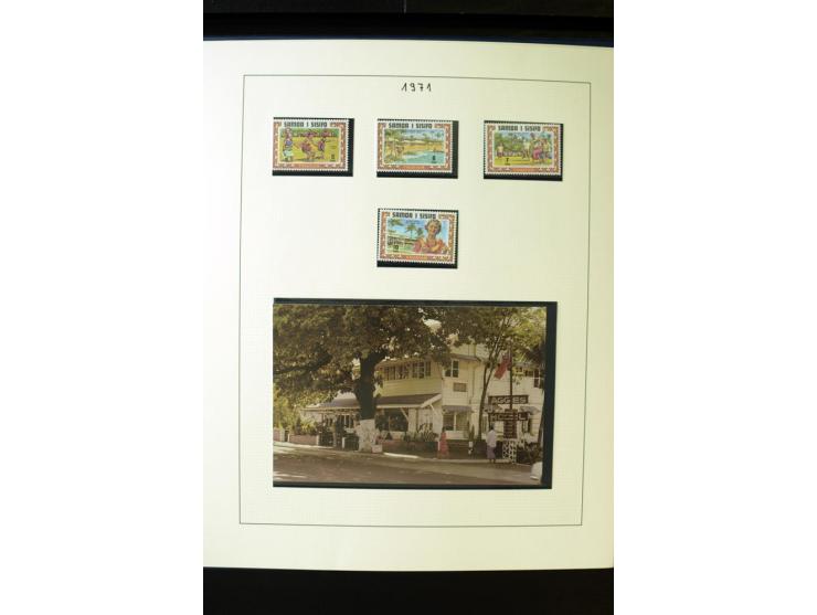 1962/2011, vierbändige postfrische Sammlung, dabei Einheiten, verschiedene Wasserzeichen, Kleinbogen, Zusammendrucke und Zwis