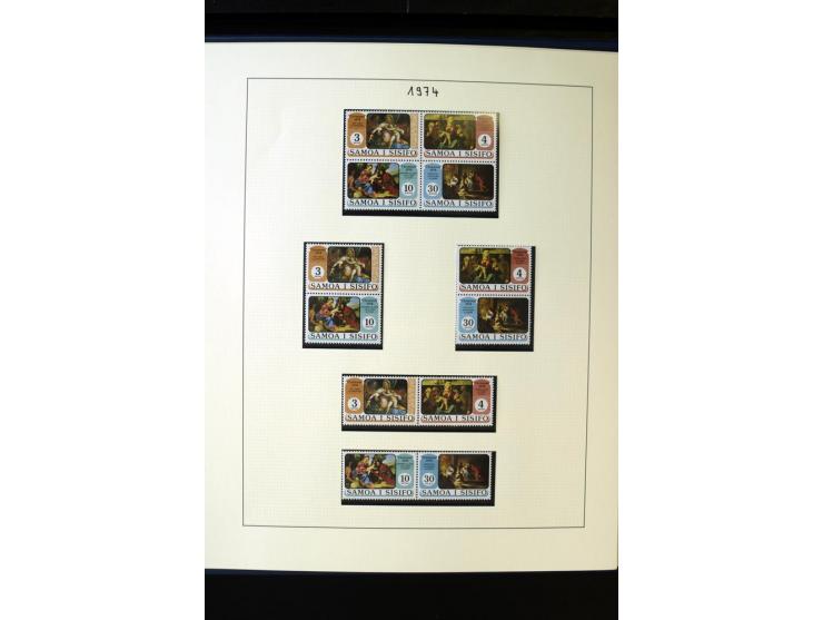 1962/2011, vierbändige postfrische Sammlung, dabei Einheiten, verschiedene Wasserzeichen, Kleinbogen, Zusammendrucke und Zwis