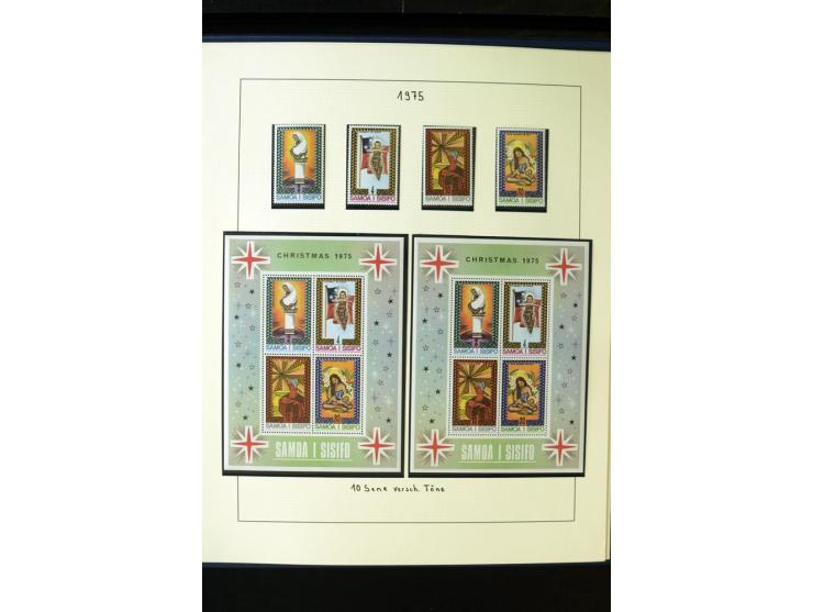 1962/2011, vierbändige postfrische Sammlung, dabei Einheiten, verschiedene Wasserzeichen, Kleinbogen, Zusammendrucke und Zwis