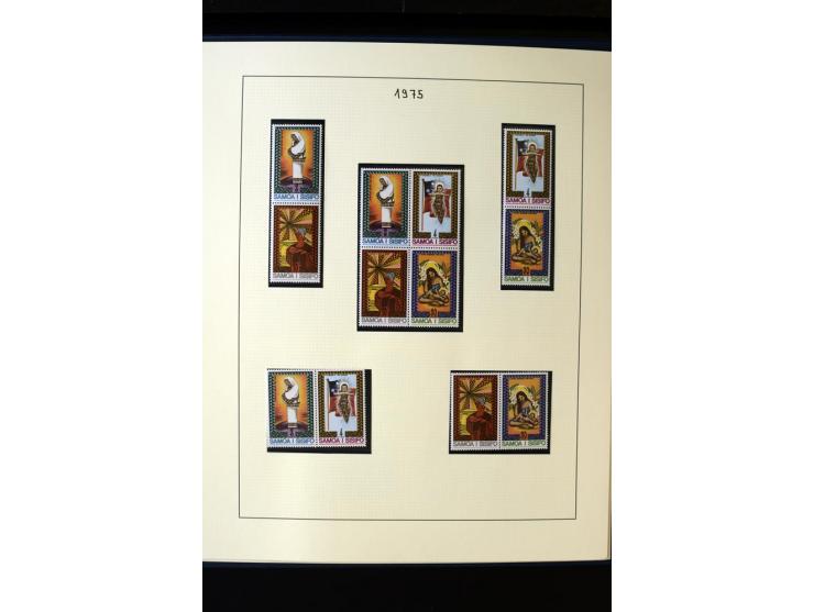 1962/2011, vierbändige postfrische Sammlung, dabei Einheiten, verschiedene Wasserzeichen, Kleinbogen, Zusammendrucke und Zwis