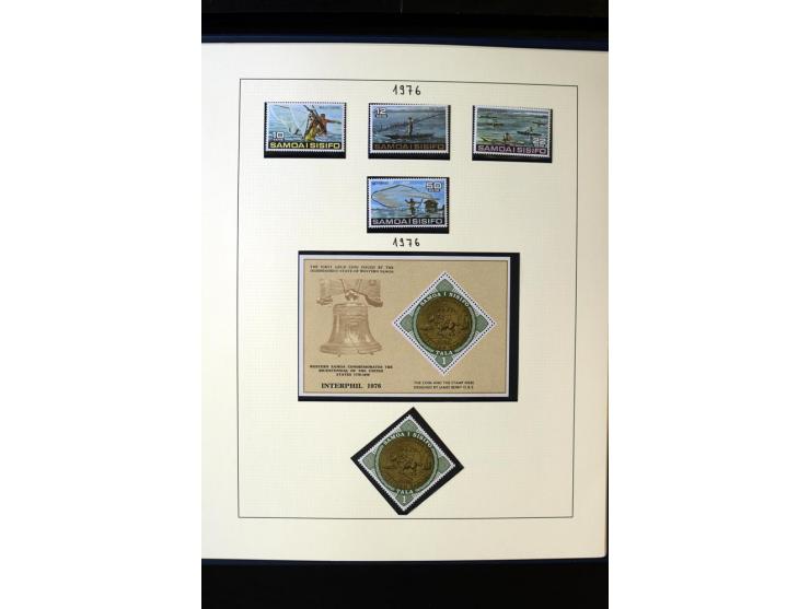 1962/2011, vierbändige postfrische Sammlung, dabei Einheiten, verschiedene Wasserzeichen, Kleinbogen, Zusammendrucke und Zwis