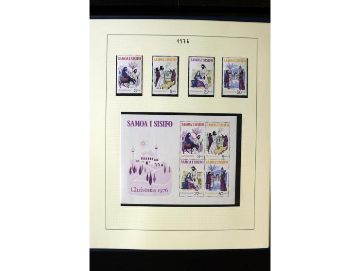 1962/2011, vierbändige postfrische Sammlung, dabei Einheiten, verschiedene Wasserzeichen, Kleinbogen, Zusammendrucke und Zwis