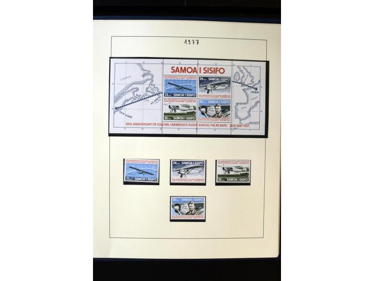 1962/2011, vierbändige postfrische Sammlung, dabei Einheiten, verschiedene Wasserzeichen, Kleinbogen, Zusammendrucke und Zwis