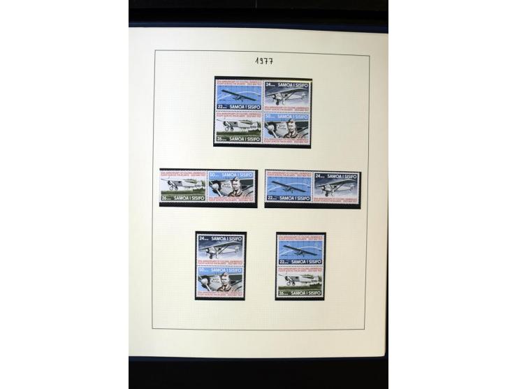1962/2011, vierbändige postfrische Sammlung, dabei Einheiten, verschiedene Wasserzeichen, Kleinbogen, Zusammendrucke und Zwis