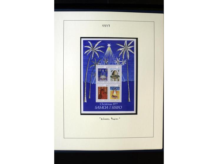 1962/2011, vierbändige postfrische Sammlung, dabei Einheiten, verschiedene Wasserzeichen, Kleinbogen, Zusammendrucke und Zwis
