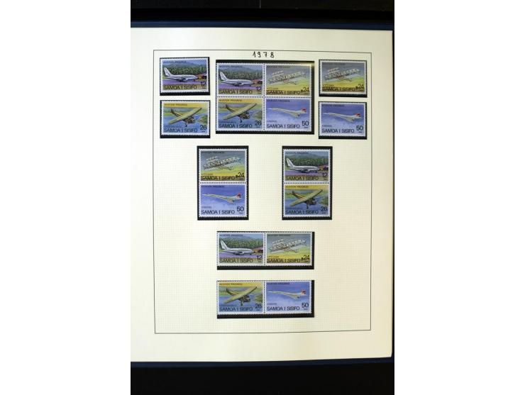 1962/2011, vierbändige postfrische Sammlung, dabei Einheiten, verschiedene Wasserzeichen, Kleinbogen, Zusammendrucke und Zwis