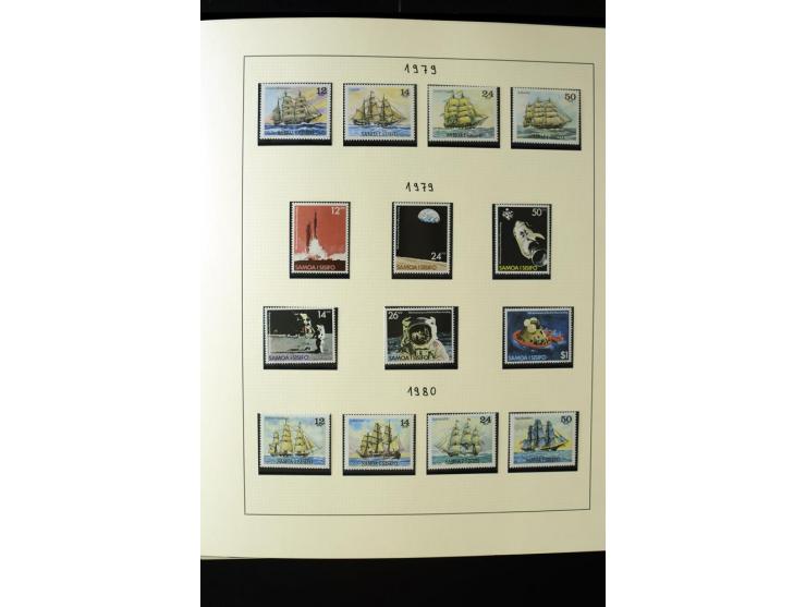 1962/2011, vierbändige postfrische Sammlung, dabei Einheiten, verschiedene Wasserzeichen, Kleinbogen, Zusammendrucke und Zwis