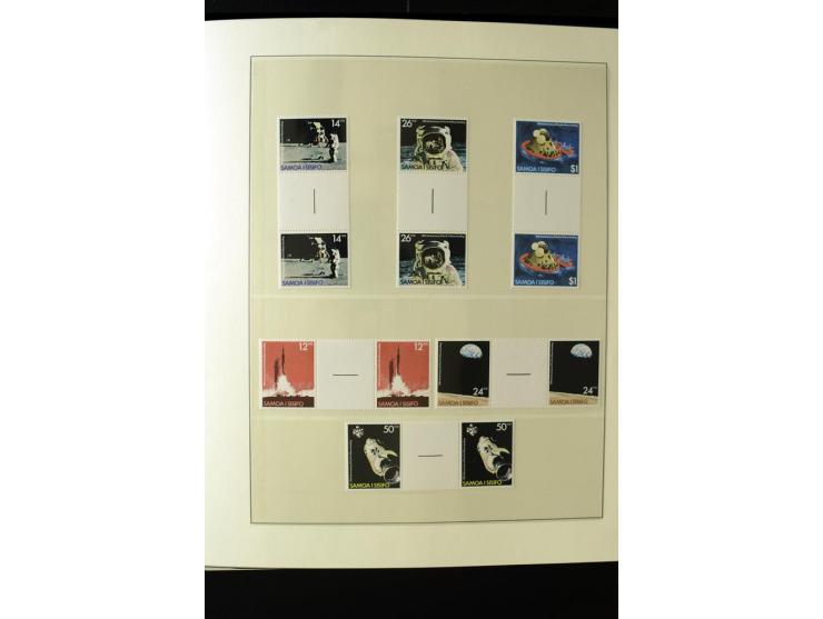 1962/2011, vierbändige postfrische Sammlung, dabei Einheiten, verschiedene Wasserzeichen, Kleinbogen, Zusammendrucke und Zwis