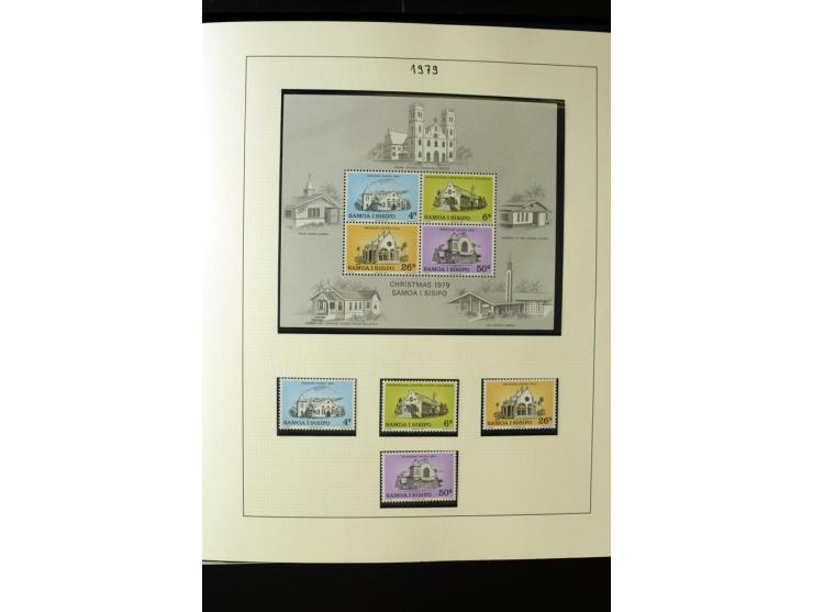 1962/2011, vierbändige postfrische Sammlung, dabei Einheiten, verschiedene Wasserzeichen, Kleinbogen, Zusammendrucke und Zwis