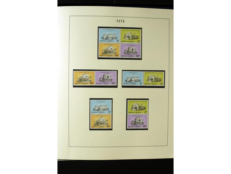 1962/2011, vierbändige postfrische Sammlung, dabei Einheiten, verschiedene Wasserzeichen, Kleinbogen, Zusammendrucke und Zwis