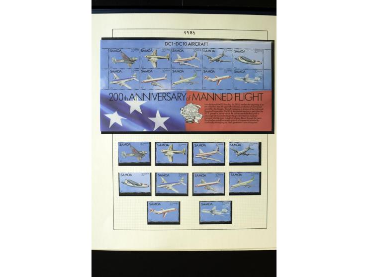 1962/2011, vierbändige postfrische Sammlung, dabei Einheiten, verschiedene Wasserzeichen, Kleinbogen, Zusammendrucke und Zwis