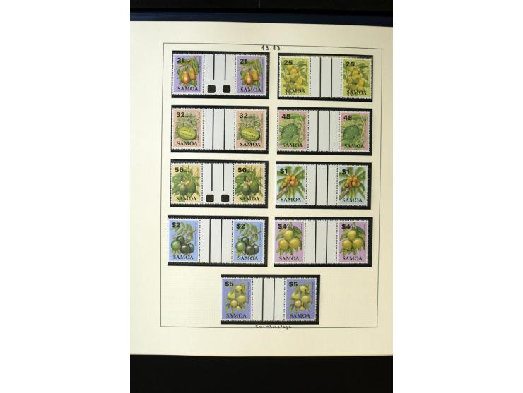 1962/2011, vierbändige postfrische Sammlung, dabei Einheiten, verschiedene Wasserzeichen, Kleinbogen, Zusammendrucke und Zwis