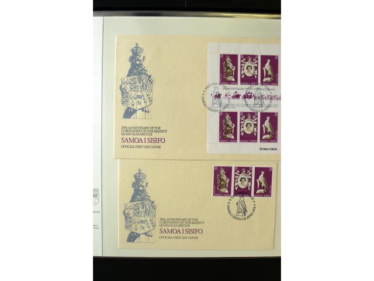 1920/2014, umfangreiche Sammlung FDC mit über 330 Stück, dabei bessere Sätze, viele Blocks und Kleinbogen, teils als Einschre
