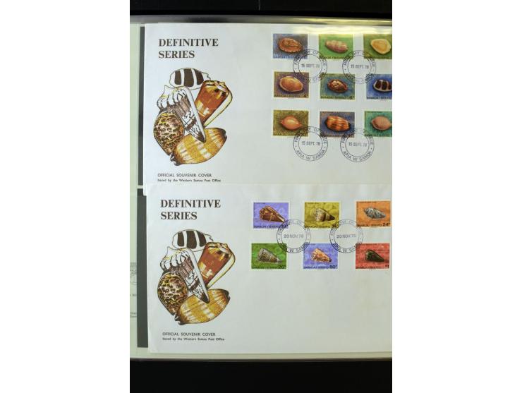 1920/2014, umfangreiche Sammlung FDC mit über 330 Stück, dabei bessere Sätze, viele Blocks und Kleinbogen, teils als Einschre