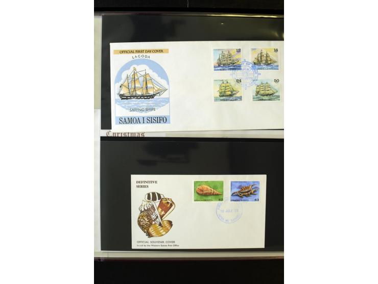 1920/2014, umfangreiche Sammlung FDC mit über 330 Stück, dabei bessere Sätze, viele Blocks und Kleinbogen, teils als Einschre