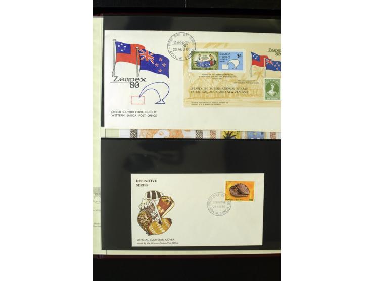 1920/2014, umfangreiche Sammlung FDC mit über 330 Stück, dabei bessere Sätze, viele Blocks und Kleinbogen, teils als Einschre