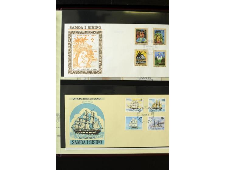 1920/2014, umfangreiche Sammlung FDC mit über 330 Stück, dabei bessere Sätze, viele Blocks und Kleinbogen, teils als Einschre