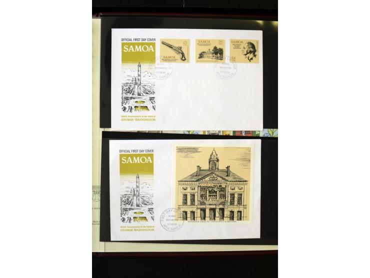 1920/2014, umfangreiche Sammlung FDC mit über 330 Stück, dabei bessere Sätze, viele Blocks und Kleinbogen, teils als Einschre