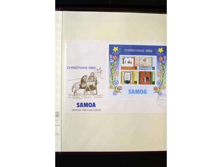 1920/2014, umfangreiche Sammlung FDC mit über 330 Stück, dabei bessere Sätze, viele Blocks und Kleinbogen, teils als Einschre