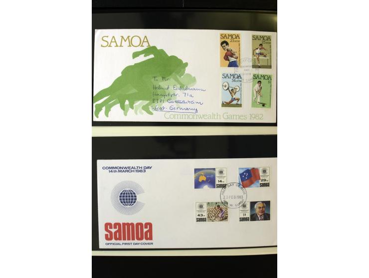 1920/2014, umfangreiche Sammlung FDC mit über 330 Stück, dabei bessere Sätze, viele Blocks und Kleinbogen, teils als Einschre