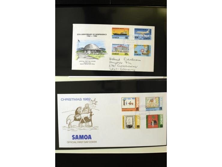 1920/2014, umfangreiche Sammlung FDC mit über 330 Stück, dabei bessere Sätze, viele Blocks und Kleinbogen, teils als Einschre