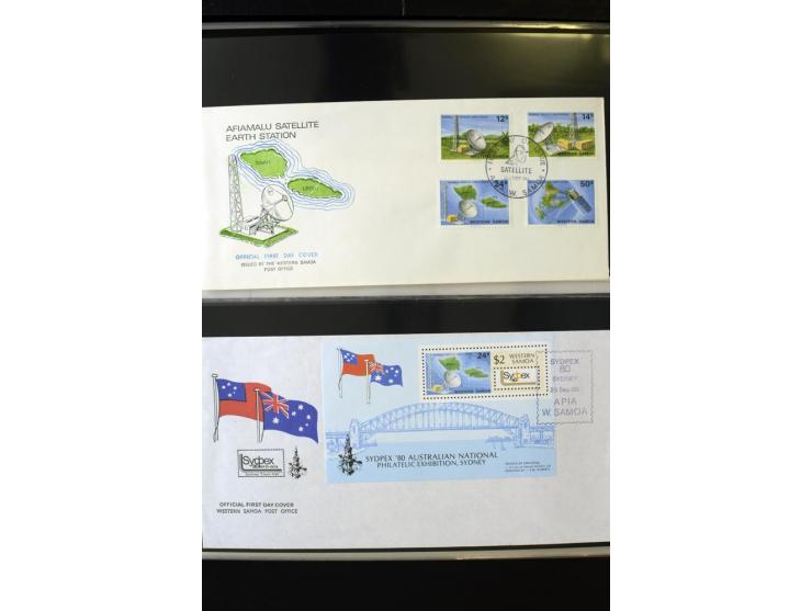 1920/2014, umfangreiche Sammlung FDC mit über 330 Stück, dabei bessere Sätze, viele Blocks und Kleinbogen, teils als Einschre
