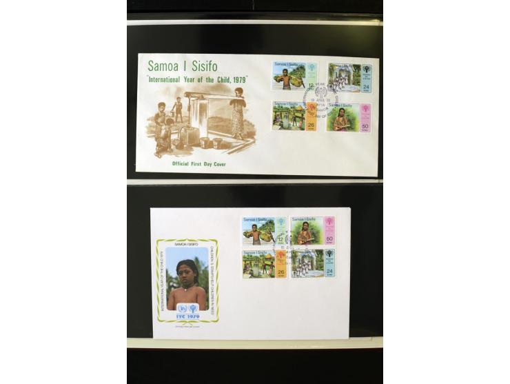 1920/2014, umfangreiche Sammlung FDC mit über 330 Stück, dabei bessere Sätze, viele Blocks und Kleinbogen, teils als Einschre