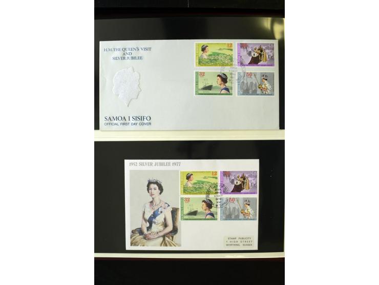 1920/2014, umfangreiche Sammlung FDC mit über 330 Stück, dabei bessere Sätze, viele Blocks und Kleinbogen, teils als Einschre