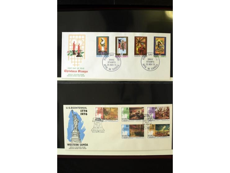 1920/2014, umfangreiche Sammlung FDC mit über 330 Stück, dabei bessere Sätze, viele Blocks und Kleinbogen, teils als Einschre