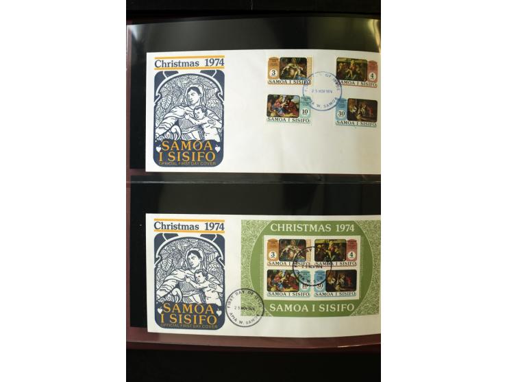 1920/2014, umfangreiche Sammlung FDC mit über 330 Stück, dabei bessere Sätze, viele Blocks und Kleinbogen, teils als Einschre