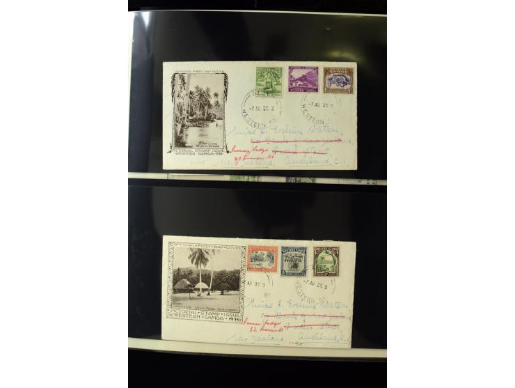 1920/2014, umfangreiche Sammlung FDC mit über 330 Stück, dabei bessere Sätze, viele Blocks und Kleinbogen, teils als Einschre