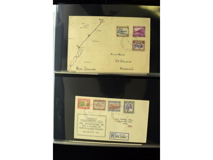 1920/2014, umfangreiche Sammlung FDC mit über 330 Stück, dabei bessere Sätze, viele Blocks und Kleinbogen, teils als Einschre