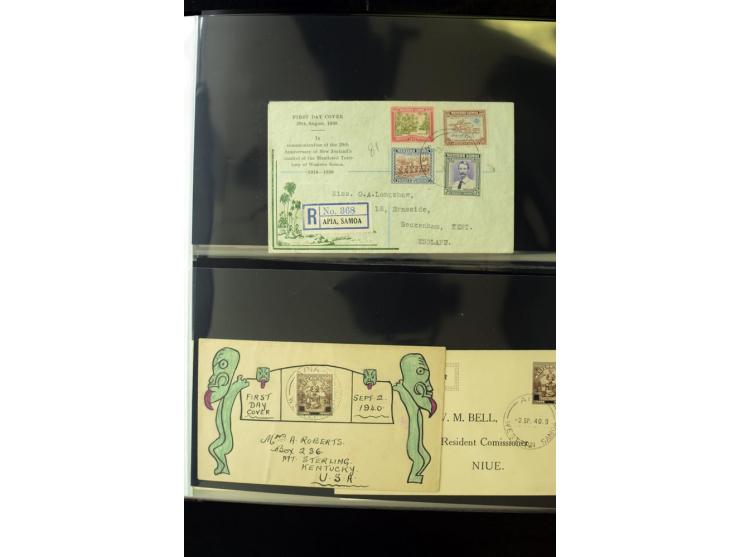 1920/2014, umfangreiche Sammlung FDC mit über 330 Stück, dabei bessere Sätze, viele Blocks und Kleinbogen, teils als Einschre