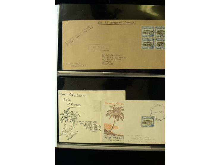1920/2014, umfangreiche Sammlung FDC mit über 330 Stück, dabei bessere Sätze, viele Blocks und Kleinbogen, teils als Einschre