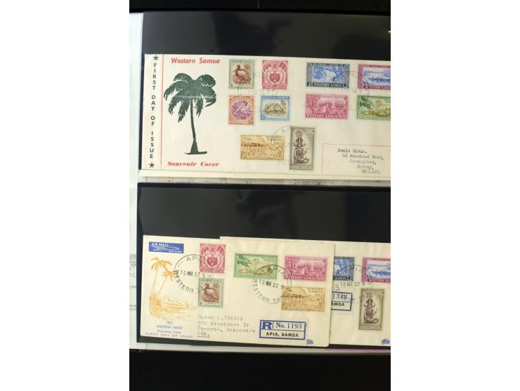 1920/2014, umfangreiche Sammlung FDC mit über 330 Stück, dabei bessere Sätze, viele Blocks und Kleinbogen, teils als Einschre