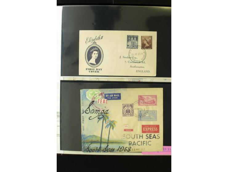 1920/2014, umfangreiche Sammlung FDC mit über 330 Stück, dabei bessere Sätze, viele Blocks und Kleinbogen, teils als Einschre